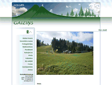 Tablet Screenshot of gaizins.lv